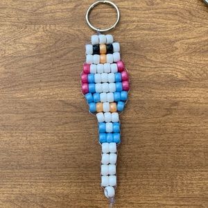 Colorful Parrot Keychain